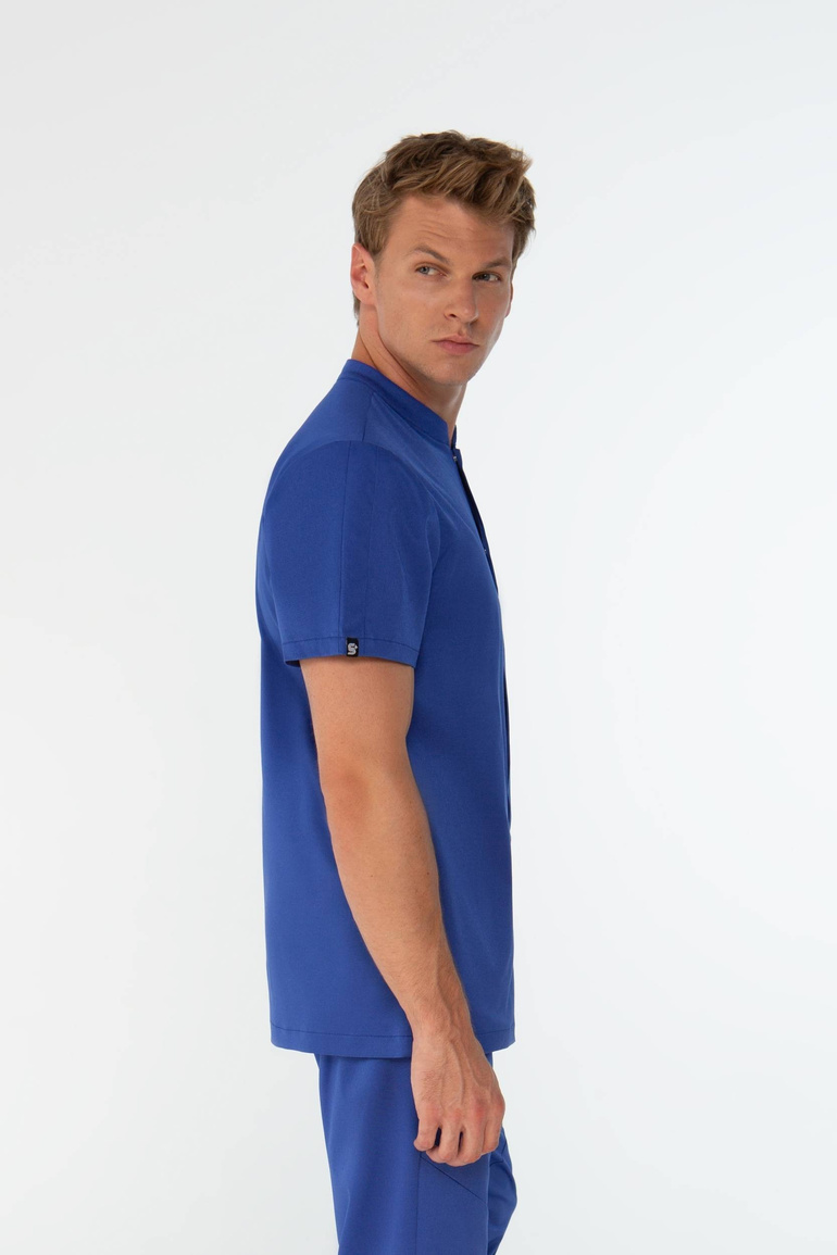 ROCHEFORT - bluza medyczna męska - Blue