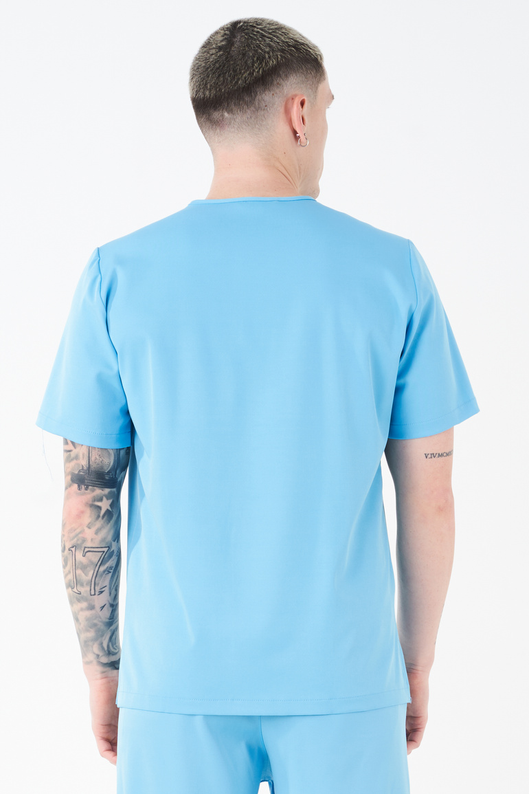 TULON - Herrenkasack - Caribbean Blue