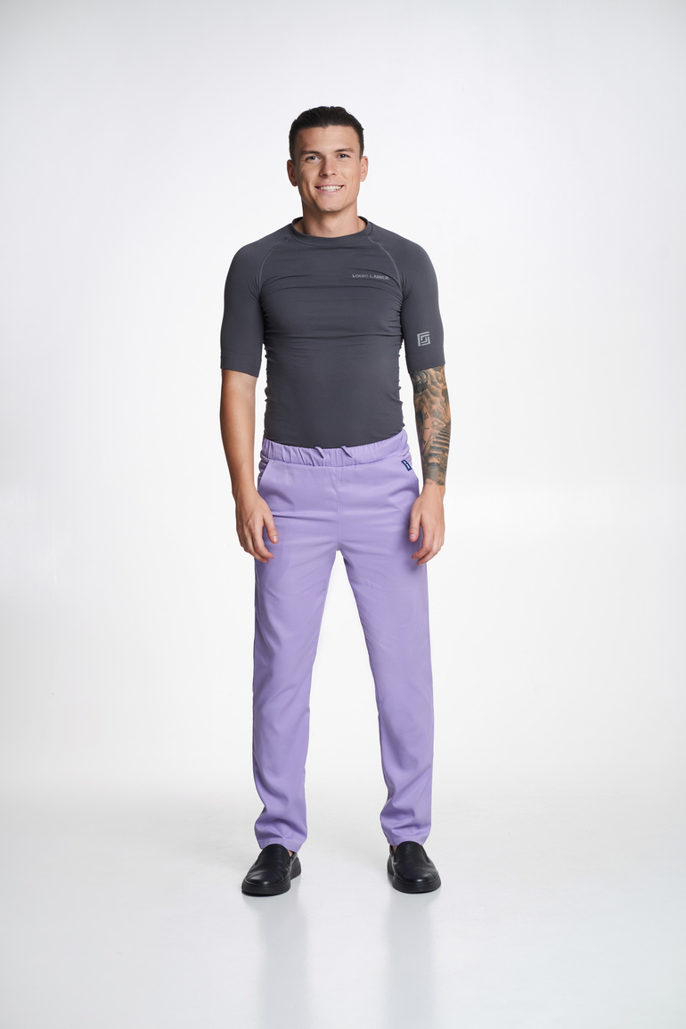 PRATO - scrub pants - Livo violet