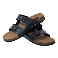 MATARO - klapki medyczne- Navy blue