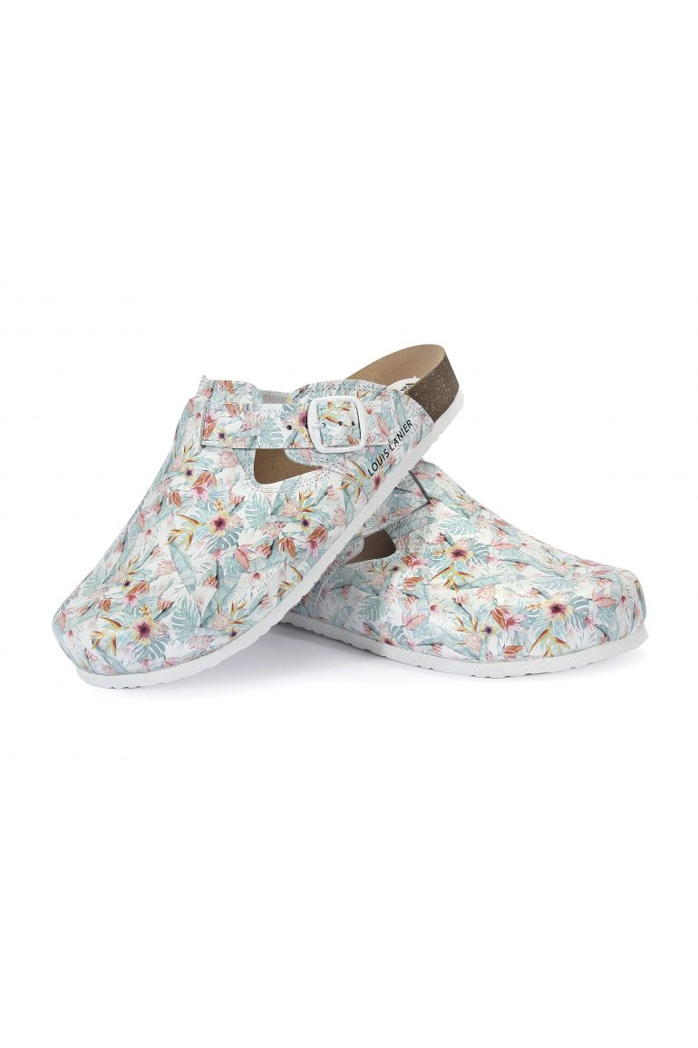 VIGO – Medizinische Clogs Damen- Pastel garden