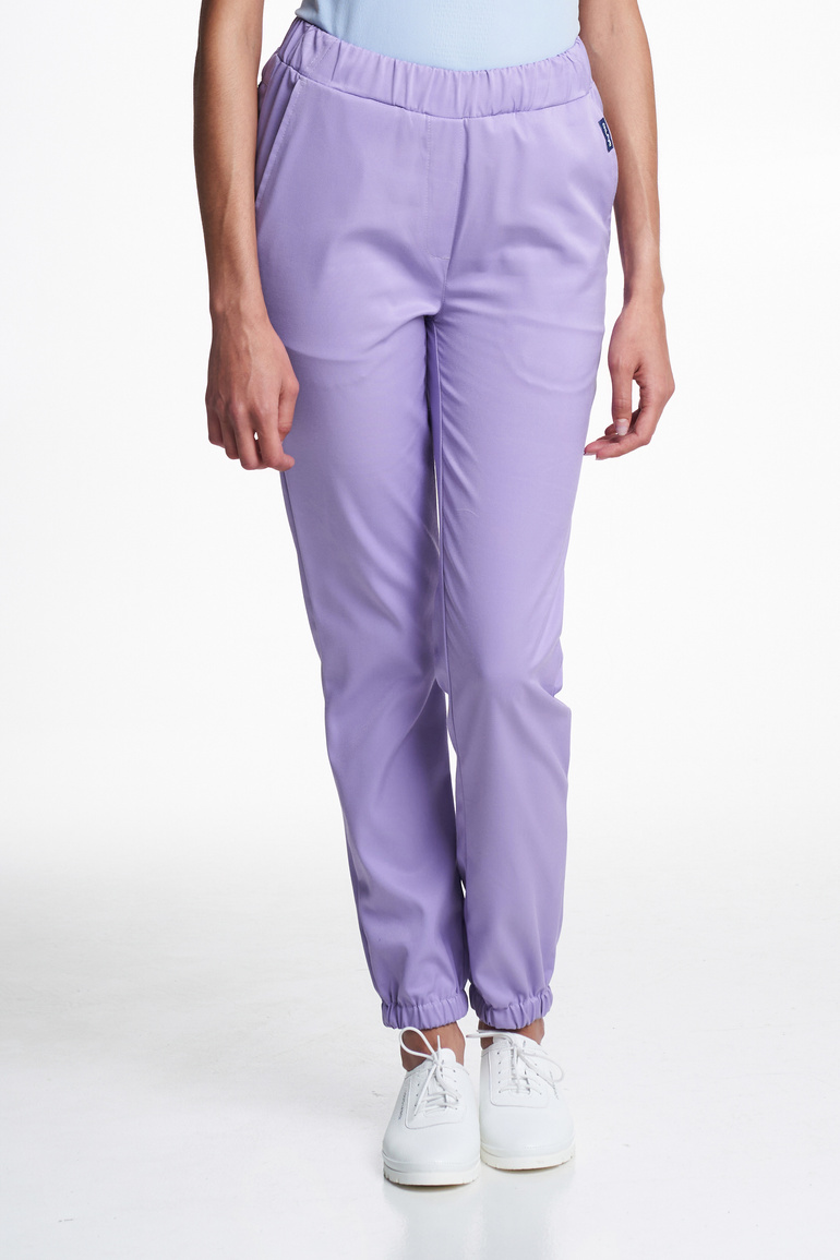NARNI - jogger scrub pants - Livo violet