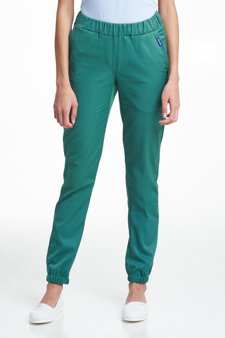 NARNI - joggery medyczne damskie - Bold green