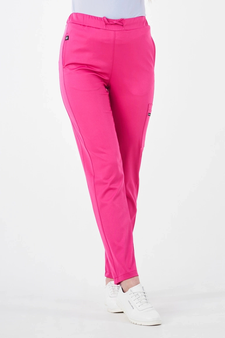 Komplet medyczny damski Louis Lanier (bluza Rouen, spodnie Clamart) Modern Fuchsia