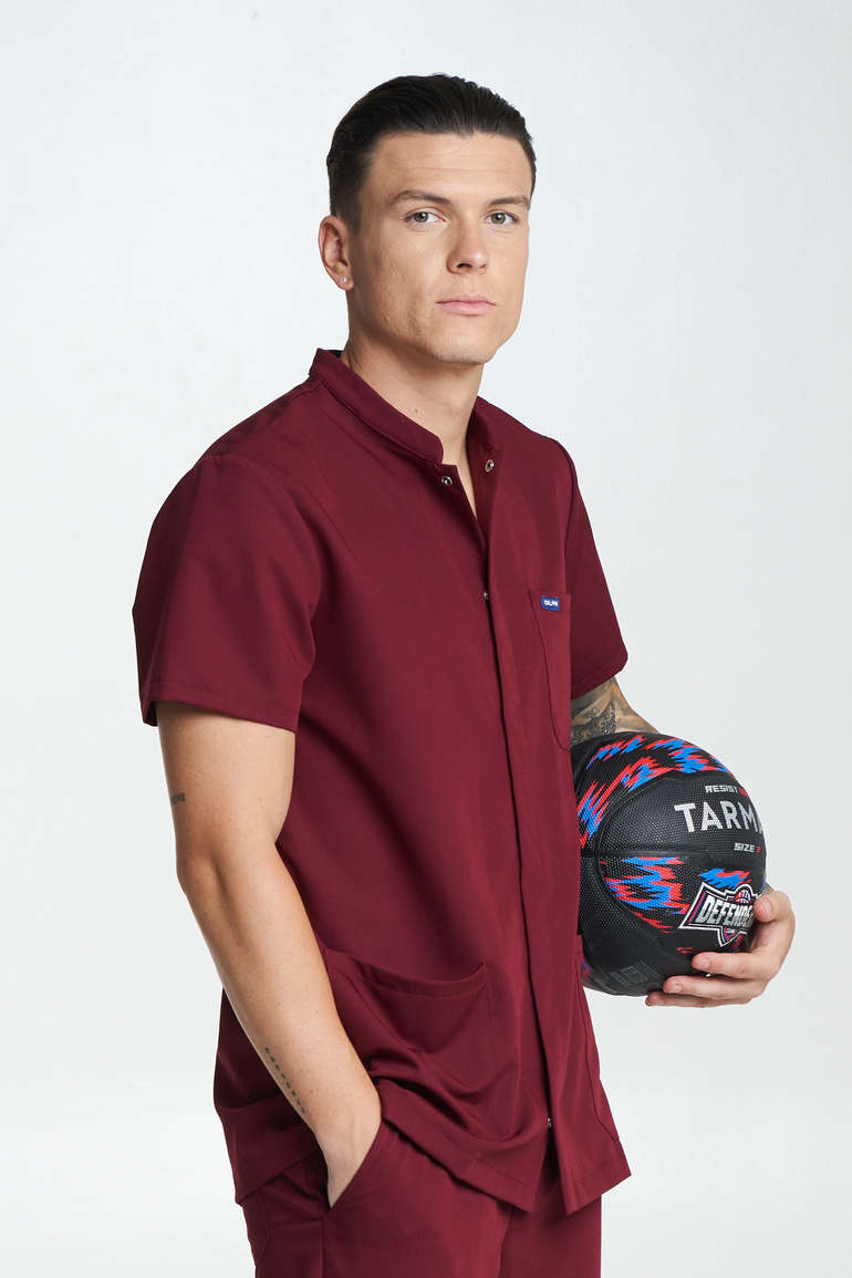 VITERBO - scrub top 