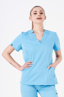 Women’s medical set Louis Lanier (Arras top, Arles joggers) Caribbean Blue