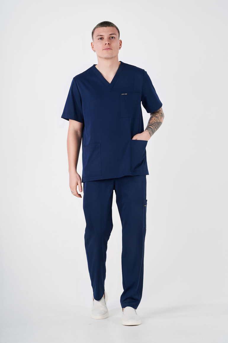 TULON - Herrenkasack - Dark blue