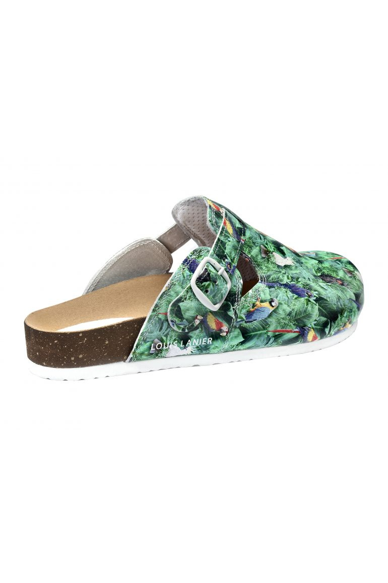 VIGO – Medizinische Clogs Damen- Parrot jungle