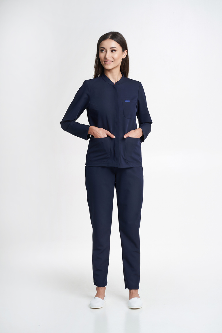 ALBA - dámské zdravotní kalhoty - Dark blue