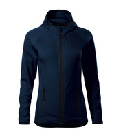 GITRI - Fleecejacke für Damen - Granatowy