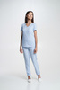 SORA - women's medical sweatshirt - Blush blue