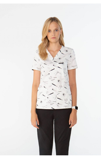 VANNES - Dentistry White - bluza medyczna damska